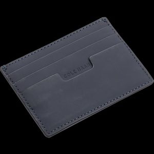 Cole Haan - Navy Leather Card Case - Brand New